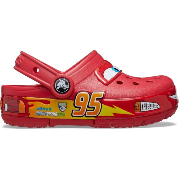 Crocs Unisex Child Crocband Cars Lightning McQueen Clogs Light Up Shoes - Picture 5 of 11